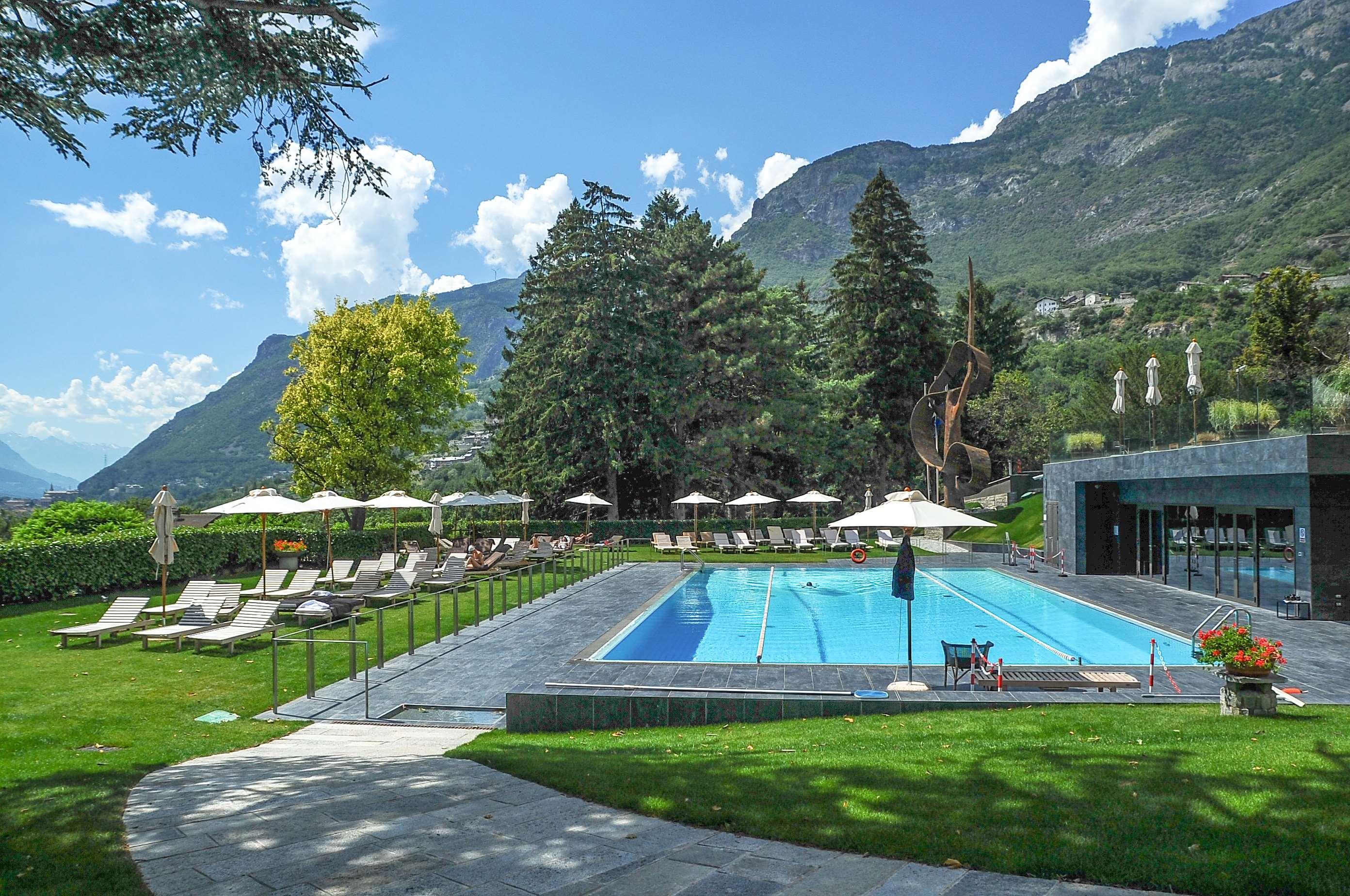 Grand Hotel Billia Saint-Vincent Esterno foto