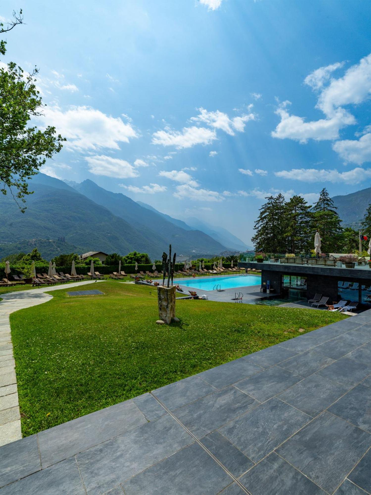 Grand Hotel Billia Saint-Vincent Esterno foto